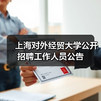 上海对外经贸大学公开招聘工作人员公告-图6 上海对外经贸大学公开招聘工作人员公告-图6