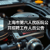 上海市第六人民医院公开招聘工作人员公告-图5 上海市第六人民医院公开招聘工作人员公告-图5