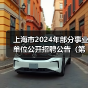 上海市2024年部分事业单位公开招聘公告(第二批)-图4 上海市2024年部分事业单位公开招聘公告(第二批)-图4
