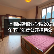 上海城建职业学院2024年下半年度公开招聘公告-图5