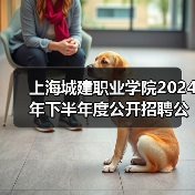 上海城建职业学院2024年下半年度公开招聘公告-图3