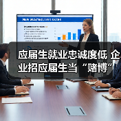 应届生就业忠诚度低 企业招应届生当“赌博”-图3
