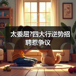 太委屈?四大行逆势招聘惹争议-图4 太委屈?四大行逆势招聘惹争议-图4