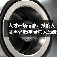 人才市场信息:技能人才需求反弹 营销人员最抢手-图6 人才市场信息:技能人才需求反弹 营销人员最抢手-图6