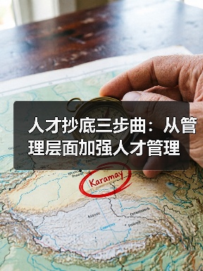 人才抄底三步曲:从管理层面加强人才管理-图6 人才抄底三步曲:从管理层面加强人才管理-图6