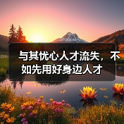 与其忧心人才流失，不如先用好身边人才-图4