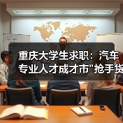 重庆大学生求职：汽车专业人才成才市”抢手货”-图3