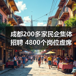 成都200多家民企集体招聘 4800个岗位虚席以待-图4 成都200多家民企集体招聘 4800个岗位虚席以待-图4