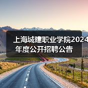 上海城建职业学院2024年度公开招聘公告-图6