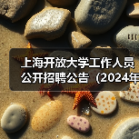 上海开放大学工作人员公开招聘公告(2024年第一批)-图5 上海开放大学工作人员公开招聘公告(2024年第一批)-图5