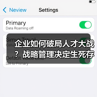 企业如何破局人才大战?战略管理决定生死存亡-图6 企业如何破局人才大战?战略管理决定生死存亡-图6