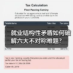 就业结构性矛盾如何破解六大不对称难题?-图6 就业结构性矛盾如何破解六大不对称难题?-图6