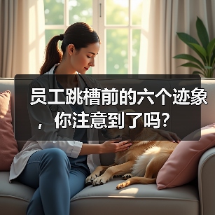 员工跳槽前的六个迹象,你注意到了吗?-图3 员工跳槽前的六个迹象,你注意到了吗?-图3