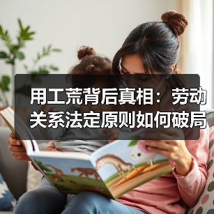 用工荒背后真相:劳动关系法定原则如何破局-图3 用工荒背后真相:劳动关系法定原则如何破局-图3