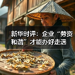 新华时评：企业“劳资和谐”才能办好走远-图4