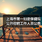上海市第一妇婴保健院公开招聘工作人员公告-图6 上海市第一妇婴保健院公开招聘工作人员公告-图6