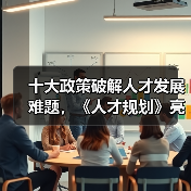 十大政策破解人才发展难题,《人才规划》亮点前瞻-图5 十大政策破解人才发展难题,《人才规划》亮点前瞻-图5