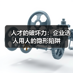 人才的破坏力:企业选人用人的隐形陷阱-图6 人才的破坏力:企业选人用人的隐形陷阱-图6
