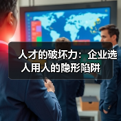 人才的破坏力:企业选人用人的隐形陷阱-图5 人才的破坏力:企业选人用人的隐形陷阱-图5