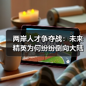 两岸人才争夺战:未来精英为何纷纷倒向大陆?-图4 两岸人才争夺战:未来精英为何纷纷倒向大陆?-图4