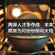 两岸人才争夺战:未来精英为何纷纷倒向大陆?-图5 两岸人才争夺战:未来精英为何纷纷倒向大陆?-图5