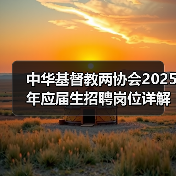 中华基督教两协会2025年应届生招聘岗位详解，报名条件及流程全攻略-图4