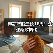 带薪产假最长16周！企业新政揭秘-图5