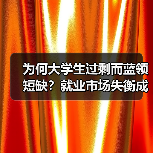 为何大学生过剩而蓝领短缺?就业市场失衡成因分析-图5 为何大学生过剩而蓝领短缺?就业市场失衡成因分析-图5