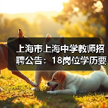 上海市上海中学教师招聘公告:18岗位学历要求解析-图3 上海市上海中学教师招聘公告:18岗位学历要求解析-图3