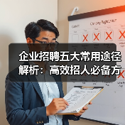 企业招聘五大常用途径解析:高效招人必备方法-图3 企业招聘五大常用途径解析:高效招人必备方法-图3