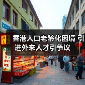 香港人口老龄化困境 引进外来人才引争议-图6