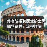 养老院招聘医生护士需哪些条件?流程详解-图5 养老院招聘医生护士需哪些条件?流程详解-图5