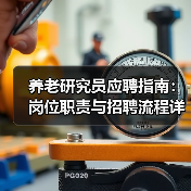 养老研究员应聘指南：岗位职责与招聘流程详解-图3