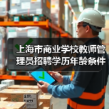 上海市商业学校教师管理员招聘学历年龄条件全解析-图5 上海市商业学校教师管理员招聘学历年龄条件全解析-图5