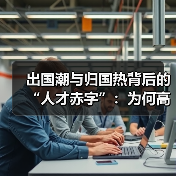 出国潮与归国热背后的“人才赤字”：为何高端人才不断流失？-图5