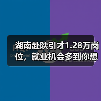 湖南赴陕引才1.28万岗位,就业机会多到你想不到-图3 湖南赴陕引才1.28万岗位,就业机会多到你想不到-图3