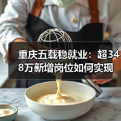重庆五载稳就业：超348万新增岗位如何实现？-图6
