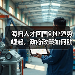 海归人才回国创业趋势崛起,政府政策如何助力?-图5 海归人才回国创业趋势崛起,政府政策如何助力?-图5