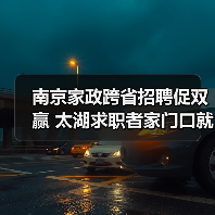南京家政跨省招聘促双赢 太湖求职者家门口就业-图6 南京家政跨省招聘促双赢 太湖求职者家门口就业-图6