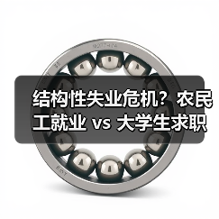 结构性失业危机?农民工就业 vs 大学生求职难-图4 结构性失业危机?农民工就业 vs 大学生求职难-图4