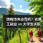 结构性失业危机?农民工就业 vs 大学生求职难-图3 结构性失业危机?农民工就业 vs 大学生求职难-图3