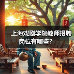 上海戏剧学院教师招聘岗位有哪些?-图6 上海戏剧学院教师招聘岗位有哪些?-图6