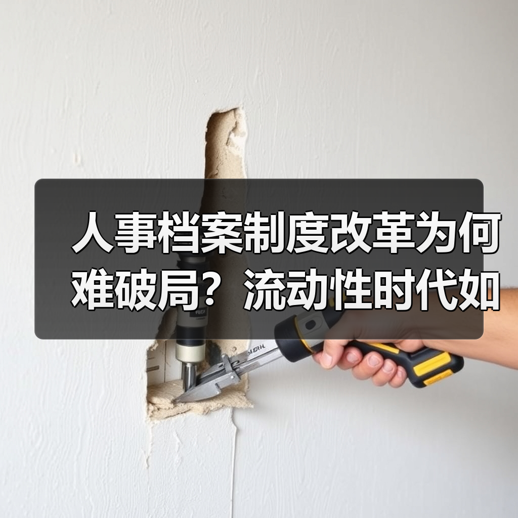 人事档案制度改革为何难破局？流动性时代如何破局？-图3