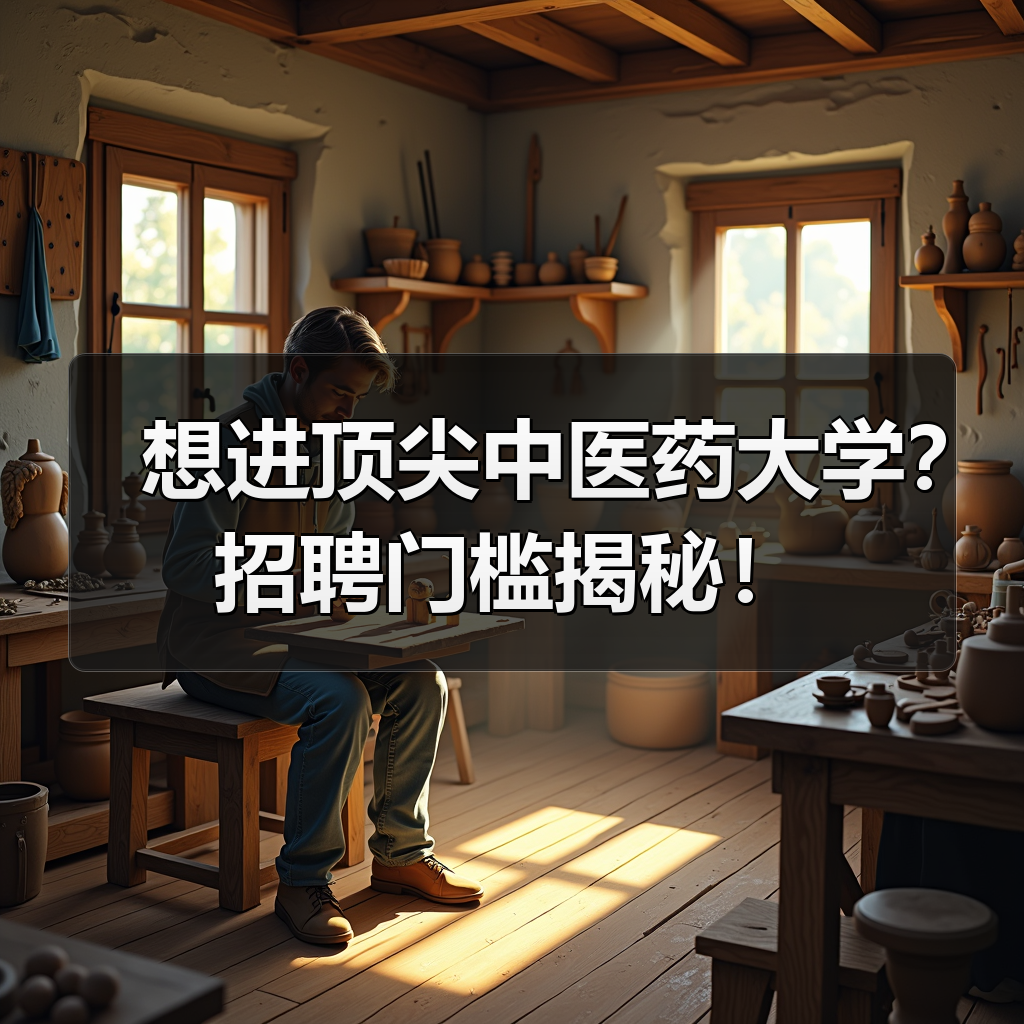 想进顶尖中医药大学？招聘门槛揭秘！-图4