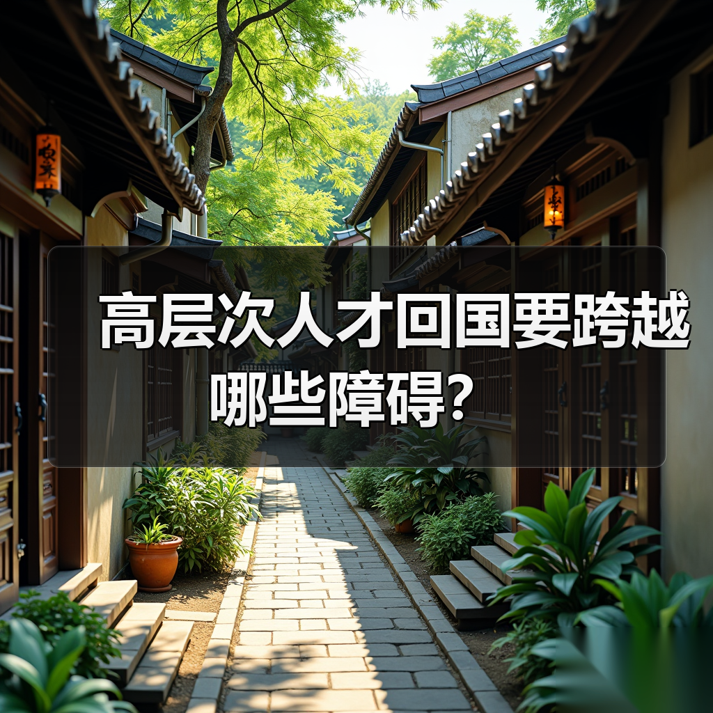 高层次人才回国要跨越哪些障碍？-图4
