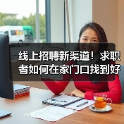 线上招聘新渠道！求职者如何在家门口找到好工作？-图5