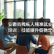 安徽省残疾人精准就业培训:技能提升促稳定就业-图4 安徽省残疾人精准就业培训:技能提升促稳定就业-图4
