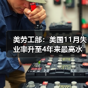美劳工部:美国11月失业率升至4年来最高水平-图6 美劳工部:美国11月失业率升至4年来最高水平-图6