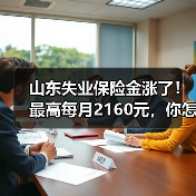 山东失业保险金涨了！最高每月2160元，你怎么看？-图3