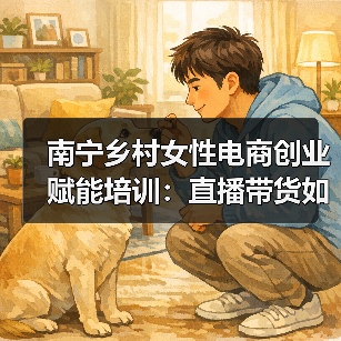 南宁乡村女性电商创业赋能培训:直播带货如何助力乡村振兴-图6 南宁乡村女性电商创业赋能培训:直播带货如何助力乡村振兴-图6